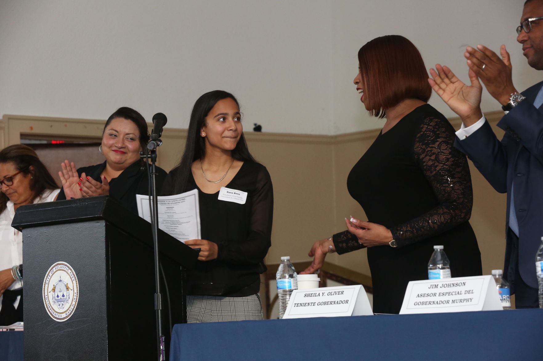 Spanish Town Hall Meeting